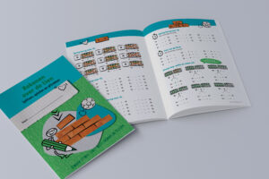 Oefenboek 'Rekenen over de tien'