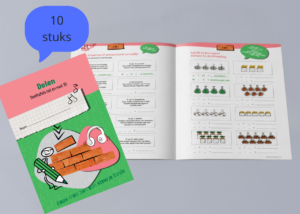 Oefenboek 'Delen' per 10
