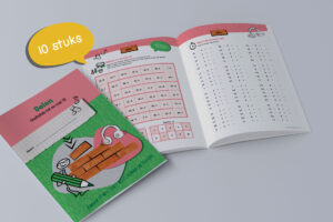 Oefenboek 'Delen' per 10